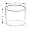Azar Displays 10"W x 10"H Clear Acrylic Cylinder 556910 - alternate 2